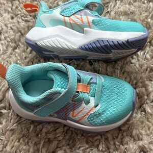 New Balance Turquoise and Orange Kids' Shoes